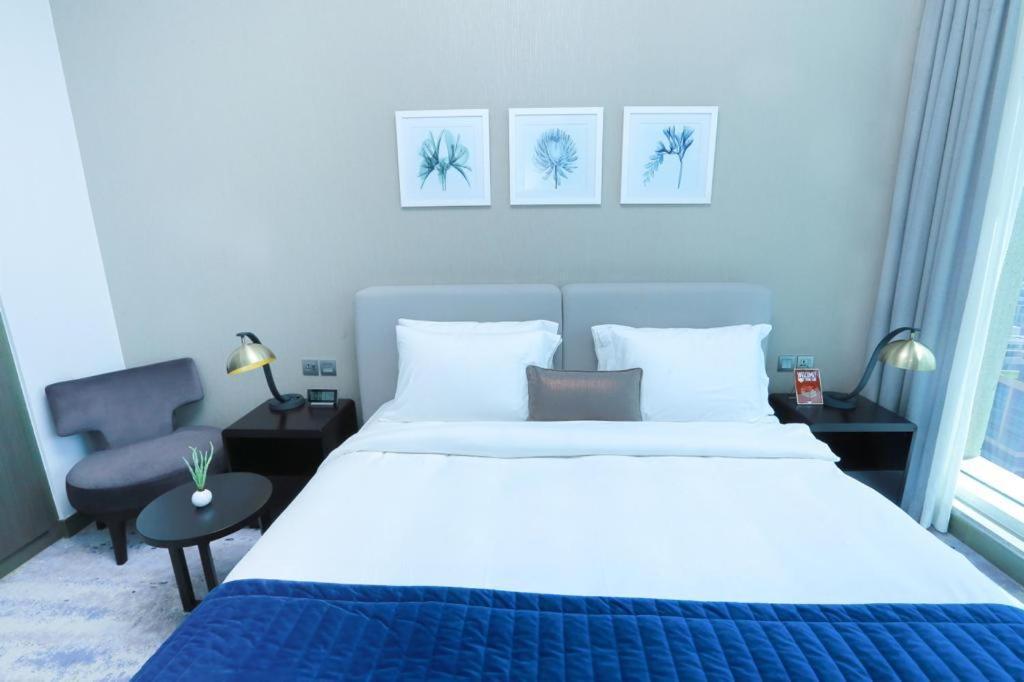 Damac Maison Prive Deluxe Studio With Burj-Khalifa View Dubai Bagian luar foto